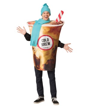 Unisex Cold Brew Coffee Costume